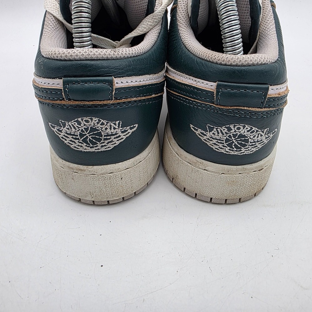 Nike Air Jordan 1 Low SE GS Oxidized Green/White FQ8041-300 7Y Youth - Picture 7 of 8